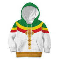 Ethiopia Meskel Kid Hoodie Ethiopian Cross - Wonder Print Shop