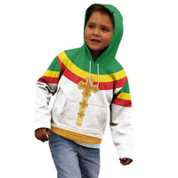 Ethiopia Meskel Kid Hoodie Ethiopian Cross - Wonder Print Shop