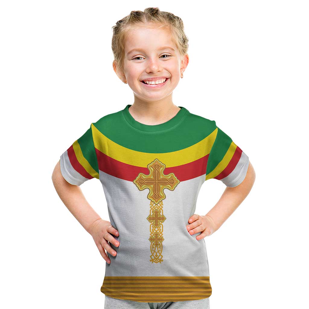 Ethiopia Meskel Kid T Shirt Ethiopian Cross - Wonder Print Shop