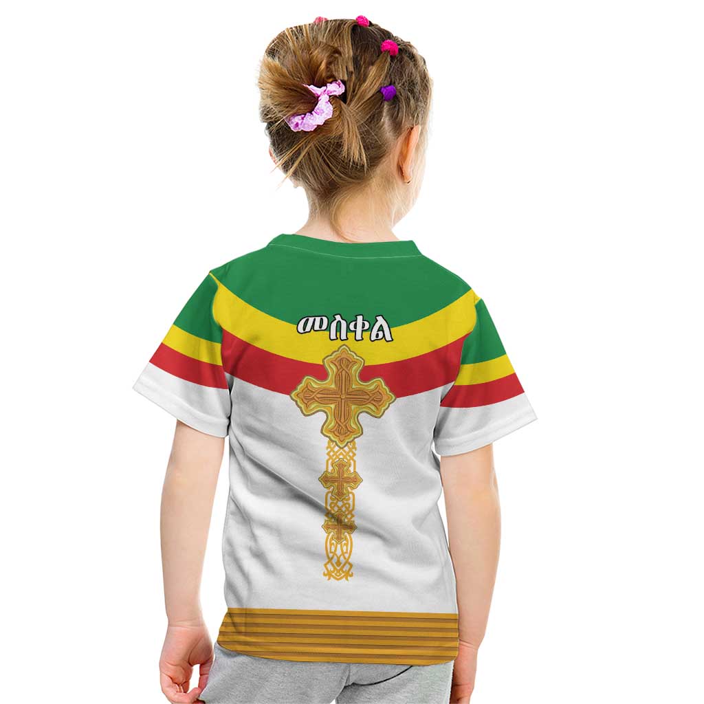 Ethiopia Meskel Kid T Shirt Ethiopian Cross - Wonder Print Shop