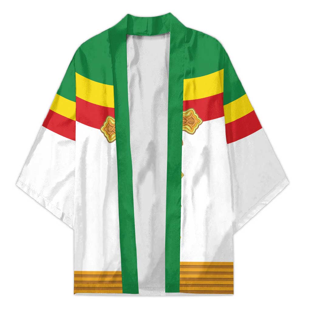 Ethiopia Meskel Kimono Ethiopian Cross - Wonder Print Shop