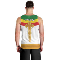 Ethiopia Meskel Men Tank Top Ethiopian Cross - Wonder Print Shop