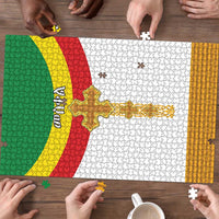 Ethiopia Meskel Puzzle Ethiopian Cross - Wonder Print Shop
