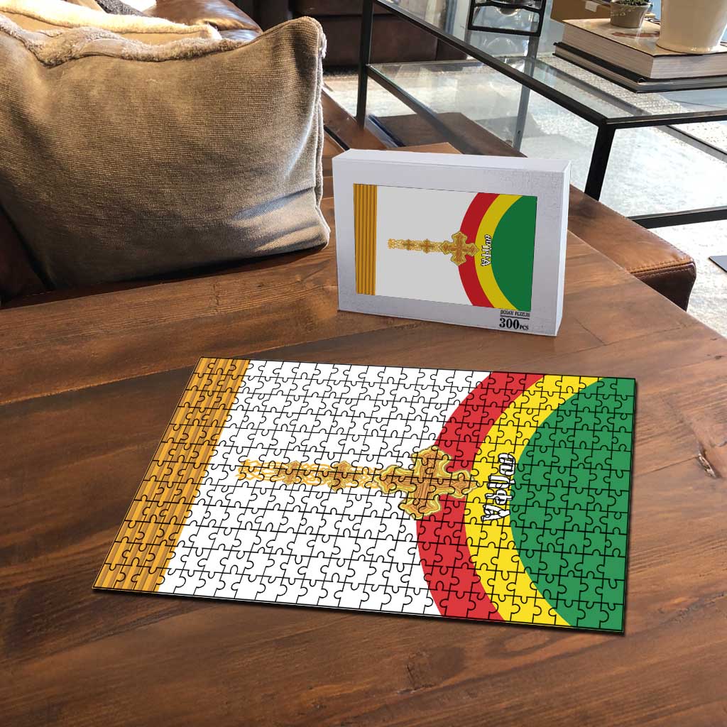 Ethiopia Meskel Puzzle Ethiopian Cross - Wonder Print Shop