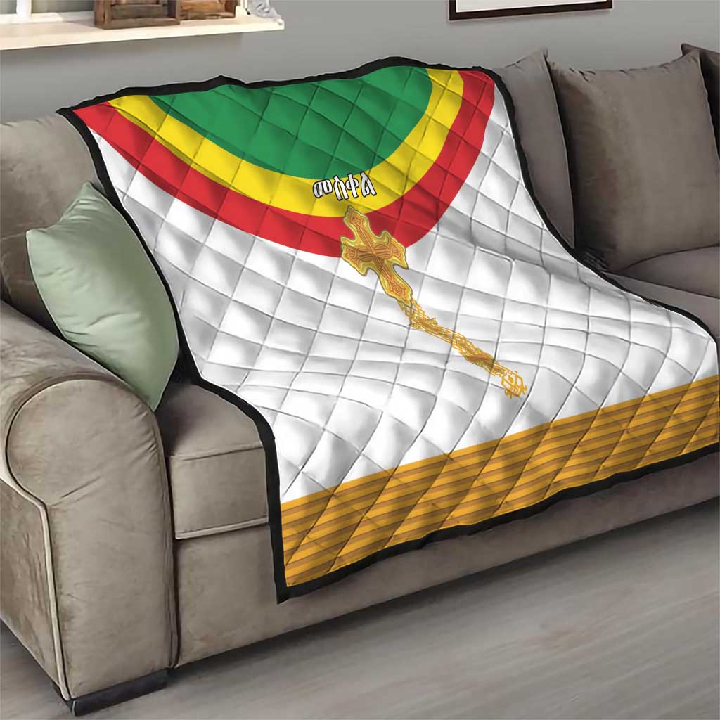 Ethiopia Meskel Quilt Ethiopian Cross - Wonder Print Shop