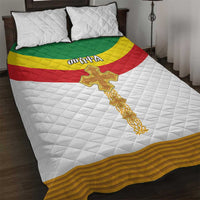 Ethiopia Meskel Quilt Bed Set Ethiopian Cross - Wonder Print Shop