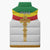 Ethiopia Meskel Sleeveless Puffer Jacket Ethiopian Cross - Wonder Print Shop