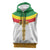 Ethiopia Meskel Sleeveless Zip Hoodie Ethiopian Cross - Wonder Print Shop
