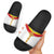 Ethiopia Meskel Slide Sandals Ethiopian Cross - Wonder Print Shop