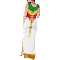 Ethiopia Meskel Tank Maxi Dress Ethiopian Cross - Wonder Print Shop