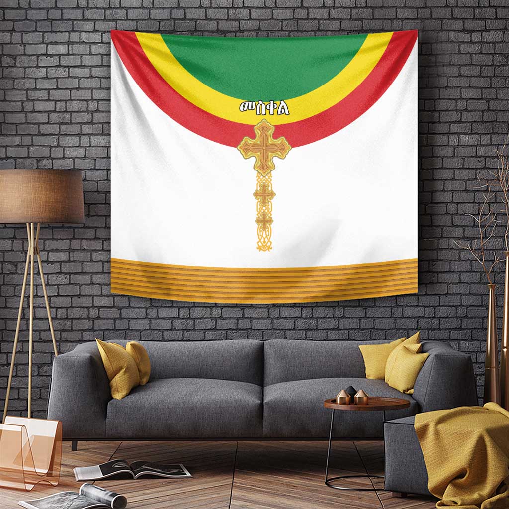 Ethiopia Meskel Tapestry Ethiopian Cross - Wonder Print Shop