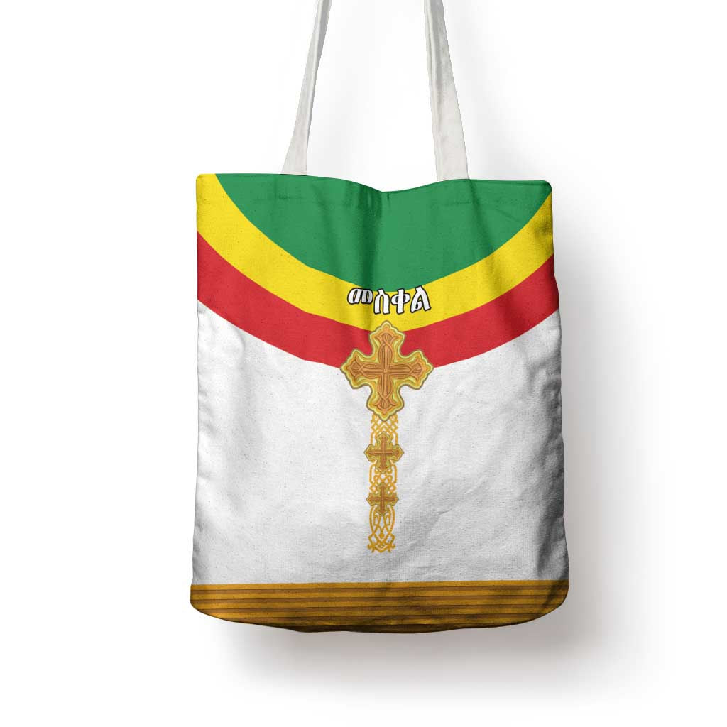 Ethiopia Meskel Tote Bag Ethiopian Cross - Wonder Print Shop