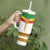 Ethiopia Meskel Tumbler With Handle Ethiopian Cross - Wonder Print Shop