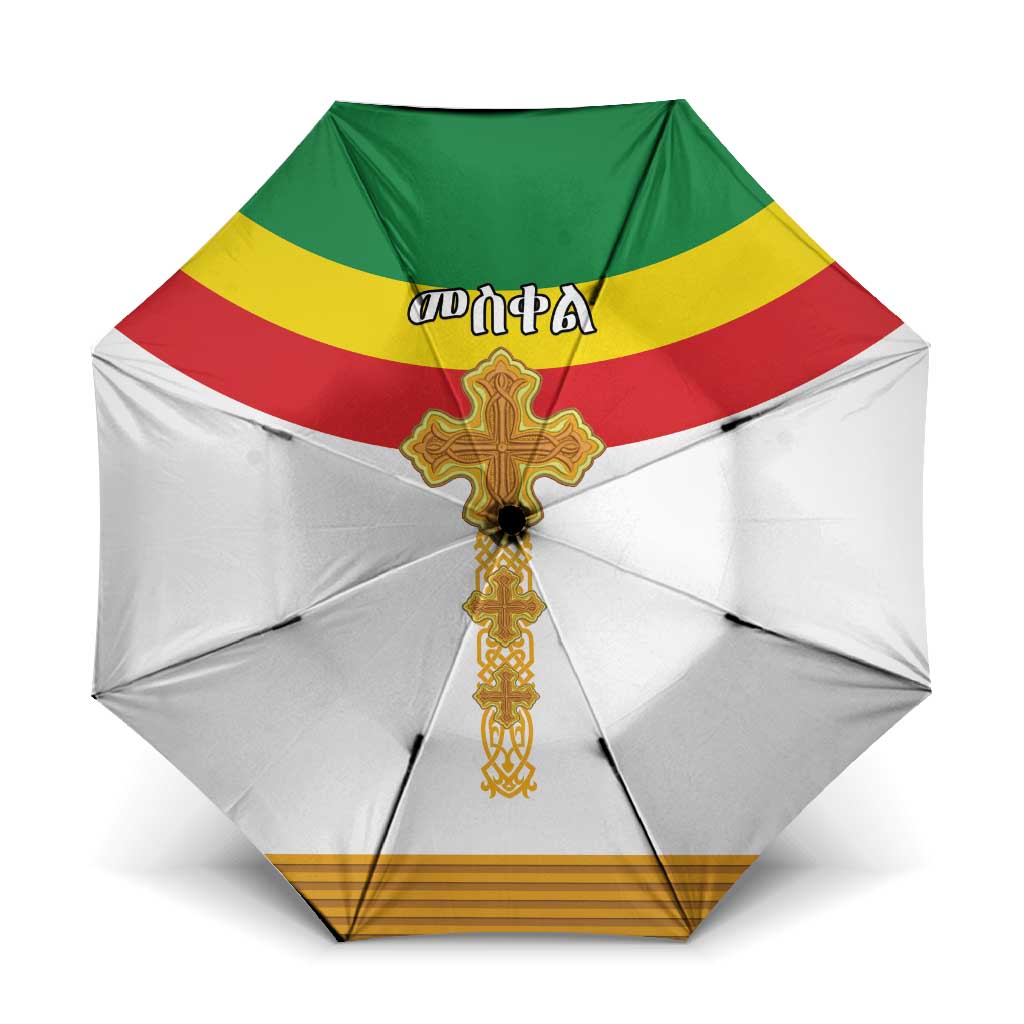 Ethiopia Meskel Umbrella Ethiopian Cross - Wonder Print Shop