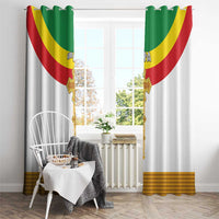 Ethiopia Meskel Window Curtain Ethiopian Cross - Wonder Print Shop