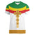 Ethiopia Meskel Women V-Neck T-Shirt Ethiopian Cross - Wonder Print Shop