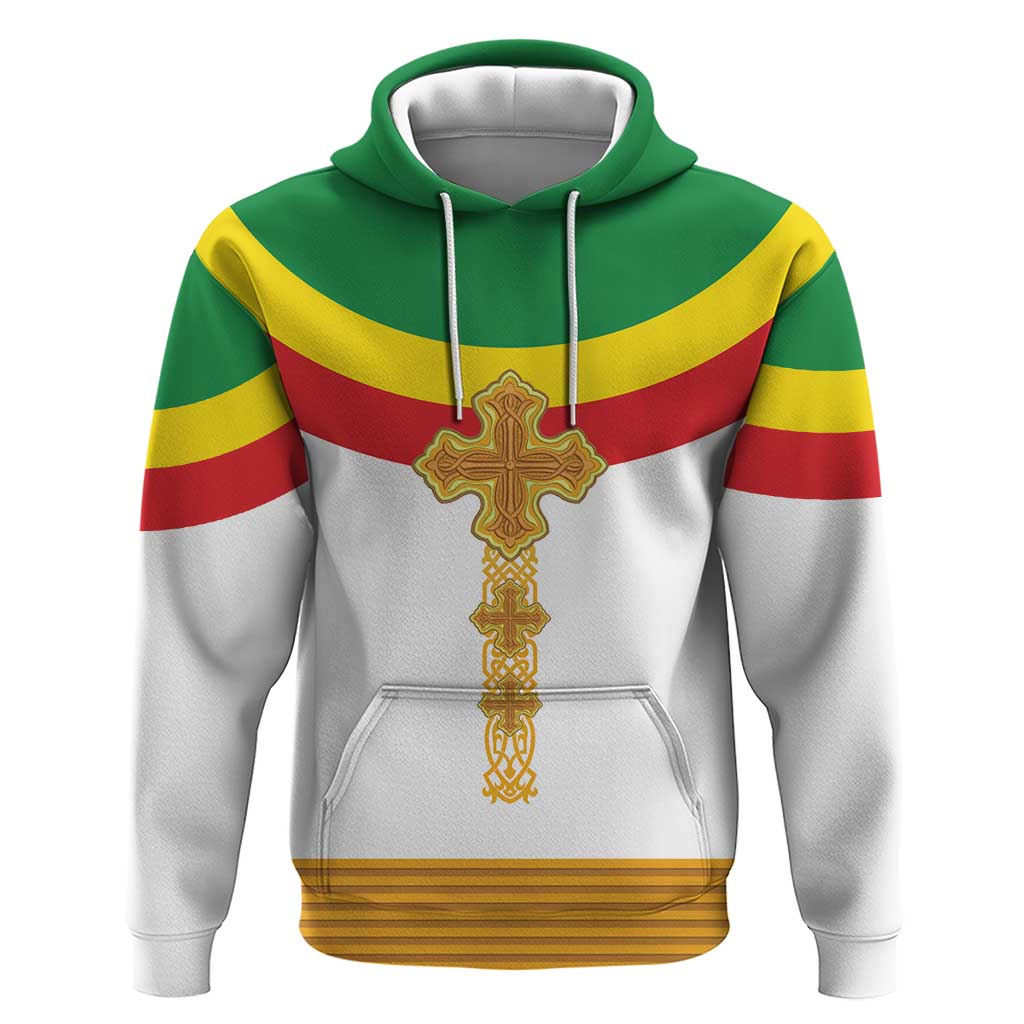 Ethiopia Meskel Zip Hoodie Ethiopian Cross - Wonder Print Shop