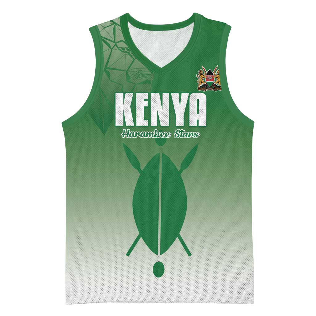Custom Kenya Football Basketball Jersey Go Champions Harambee Stars - Wonder Print Shop
