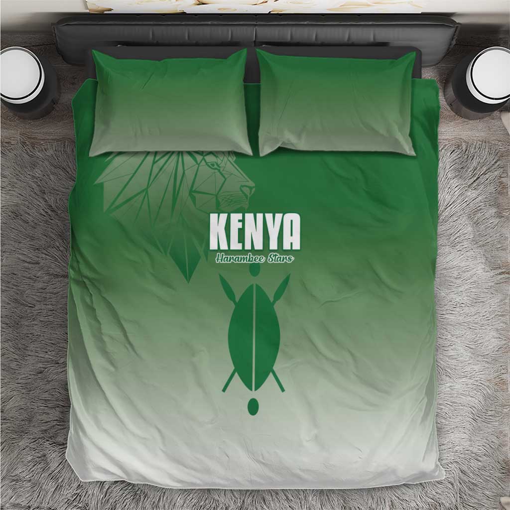 Kenya Football Bedding Set Go Champions Harambee Stars - Wonder Print Shop