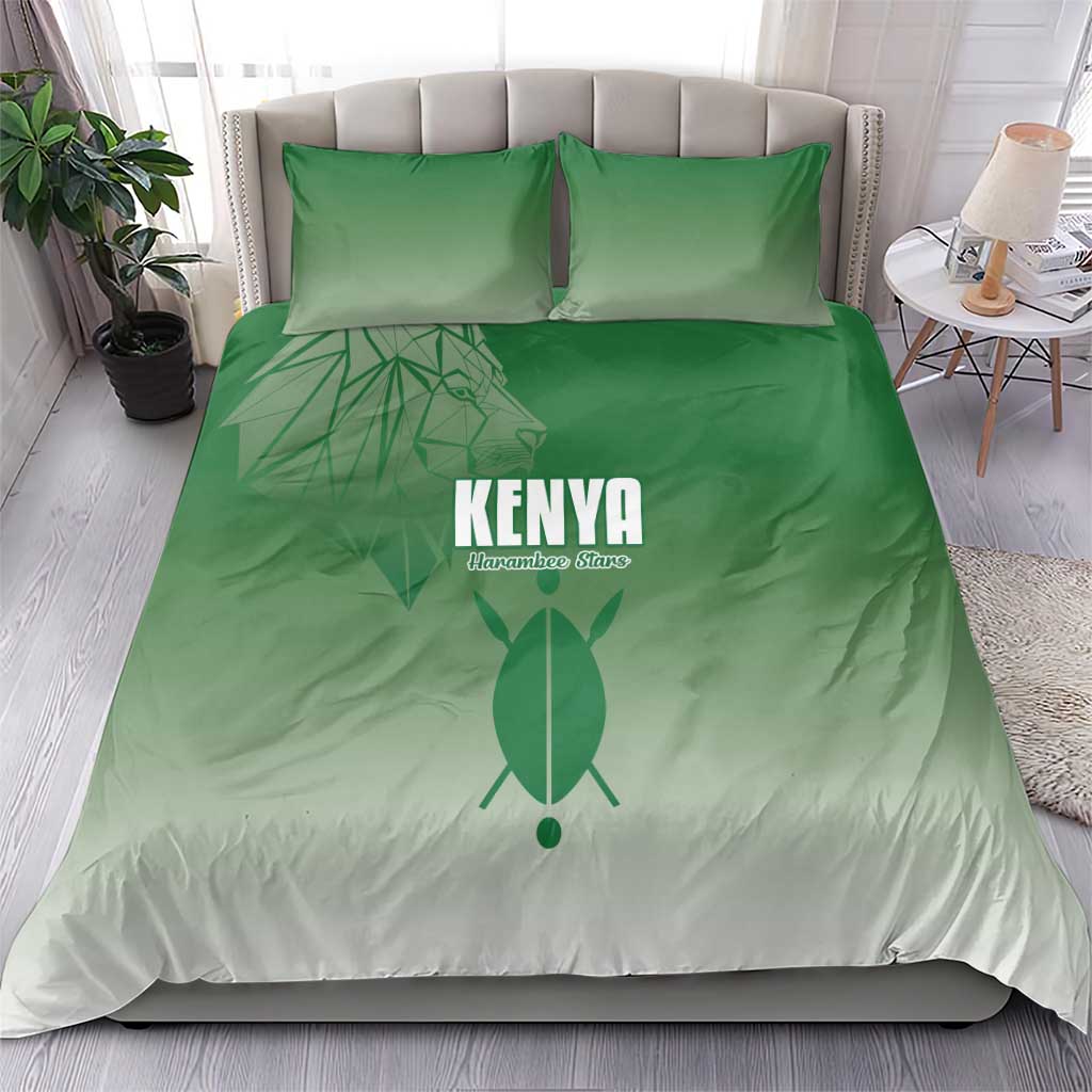Kenya Football Bedding Set Go Champions Harambee Stars - Wonder Print Shop