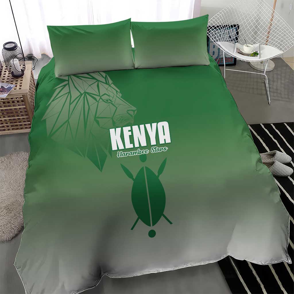 Kenya Football Bedding Set Go Champions Harambee Stars - Wonder Print Shop
