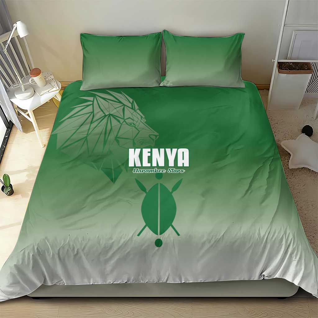 Kenya Football Bedding Set Go Champions Harambee Stars - Wonder Print Shop