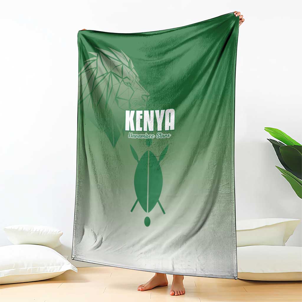 Kenya Football Blanket Go Champions Harambee Stars - Wonder Print Shop