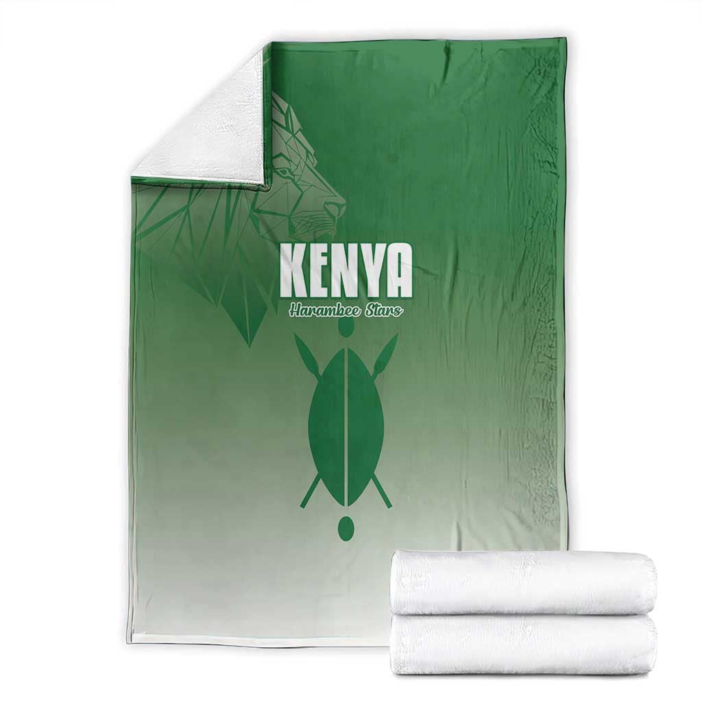 Kenya Football Blanket Go Champions Harambee Stars - Wonder Print Shop