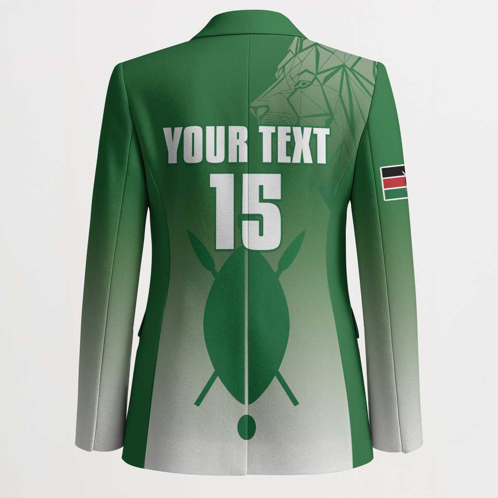 Custom Kenya Football Blazer Go Champions Harambee Stars - Wonder Print Shop