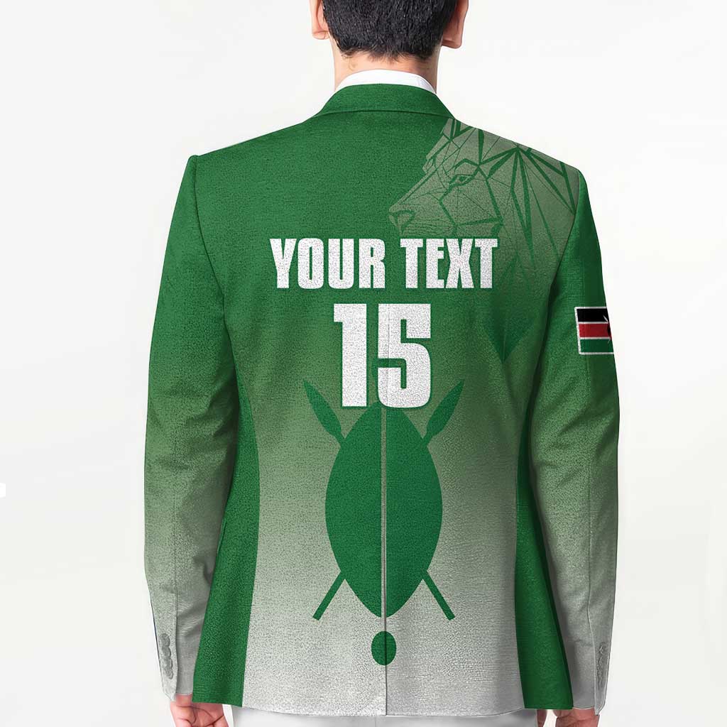 Custom Kenya Football Blazer Go Champions Harambee Stars - Wonder Print Shop