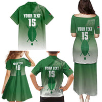 Custom Kenya Football Family Matching Puletasi and Hawaiian Shirt Go Champions Harambee Stars - Wonder Print Shop