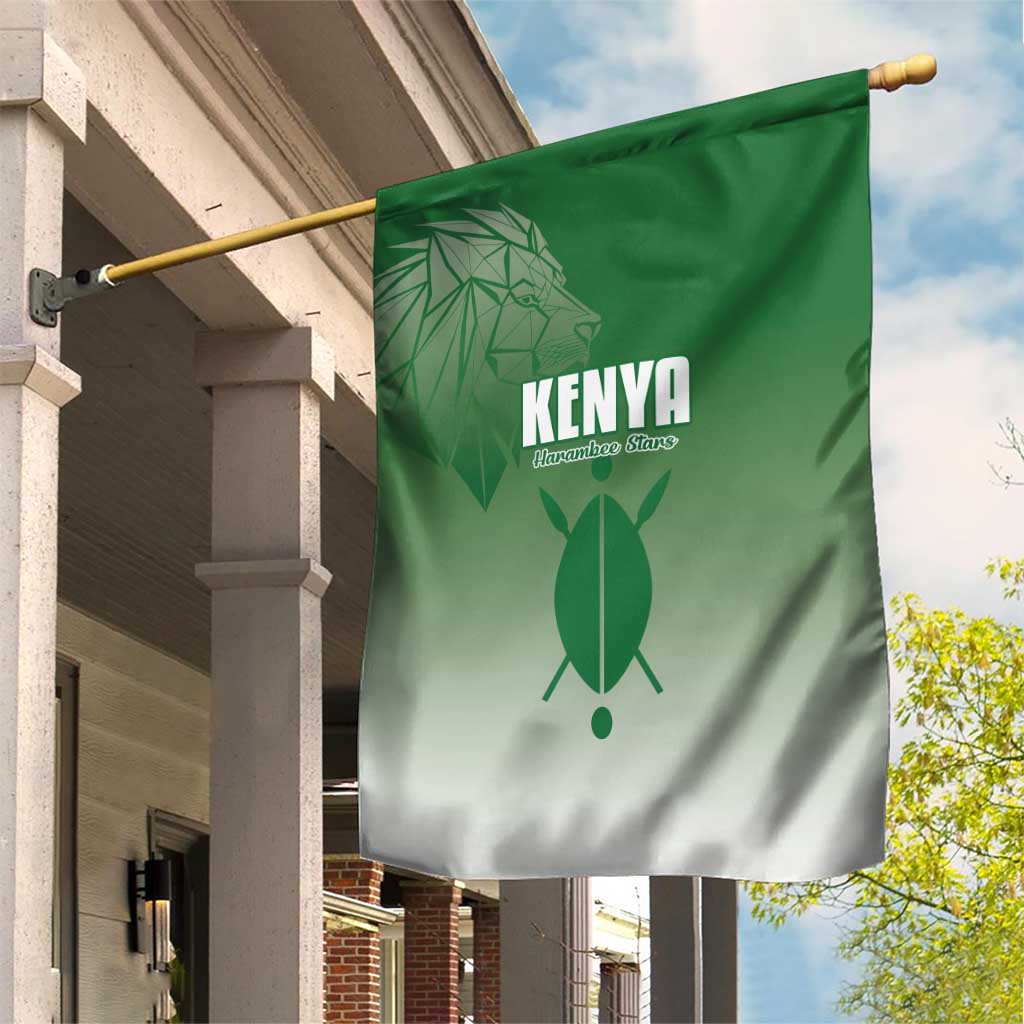 Kenya Football Garden Flag Go Champions Harambee Stars - Wonder Print Shop