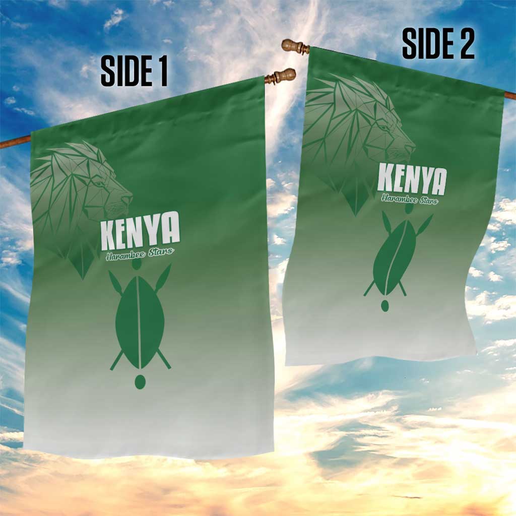 Kenya Football Garden Flag Go Champions Harambee Stars - Wonder Print Shop
