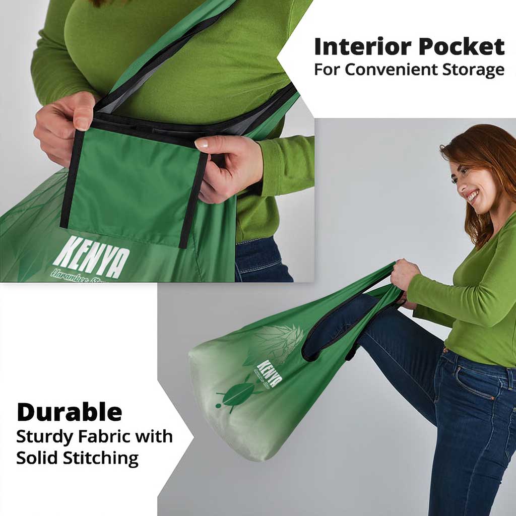 Kenya Football Grocery Bag Go Champions Harambee Stars - Wonder Print Shop