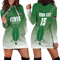 Custom Kenya Football Hoodie Dress Go Champions Harambee Stars - Wonder Print Shop