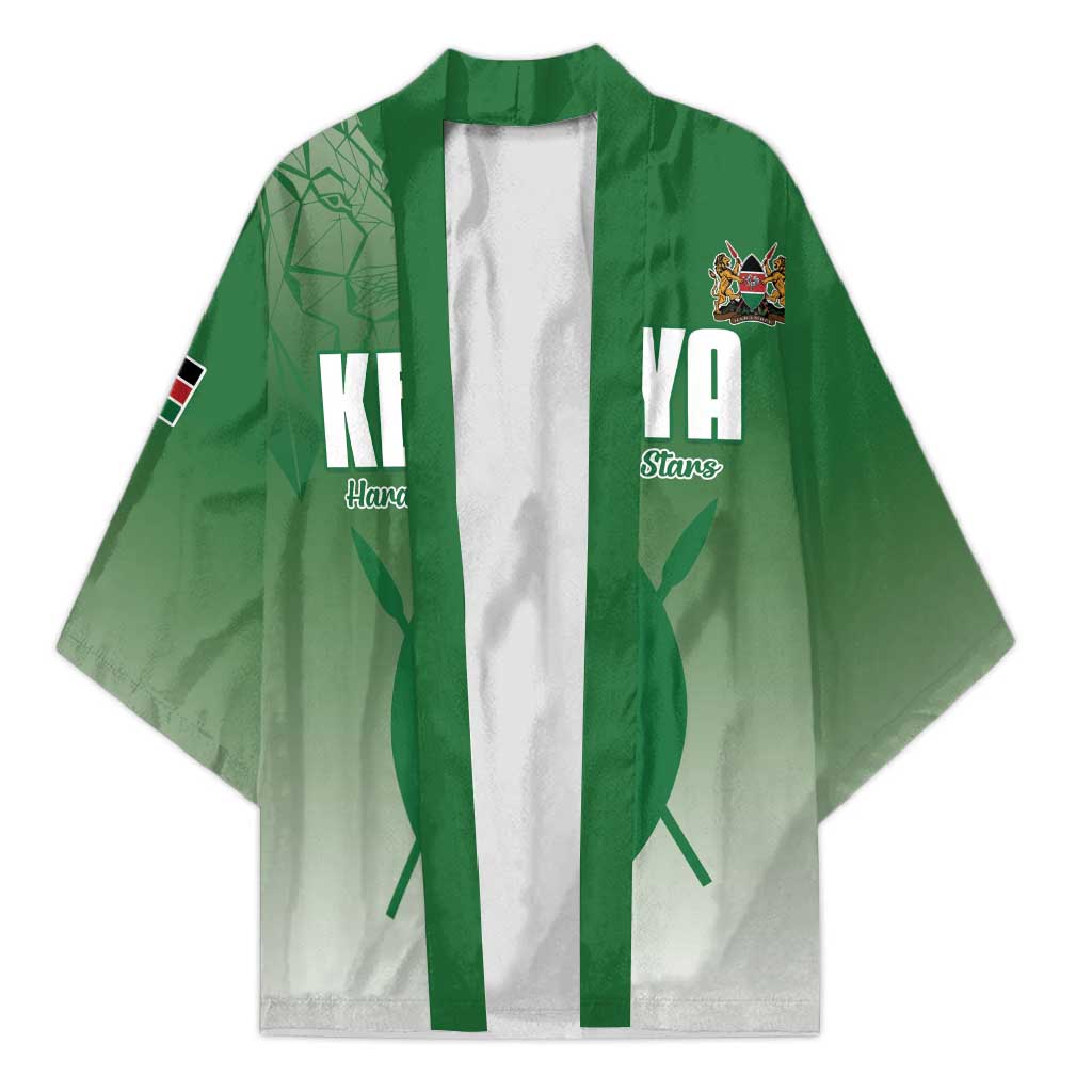 Custom Kenya Football Kimono Go Champions Harambee Stars - Wonder Print Shop