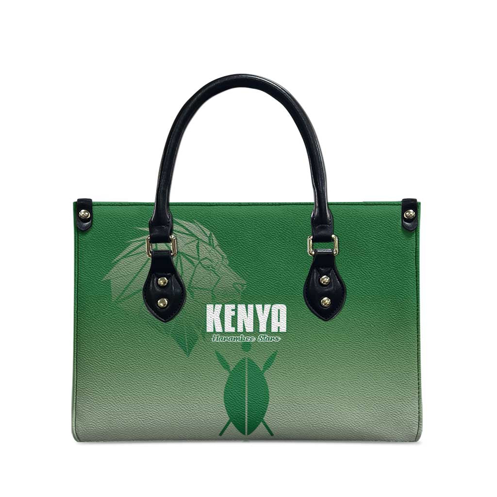Kenya Football Leather Bag Go Champions Harambee Stars - Wonder Print Shop