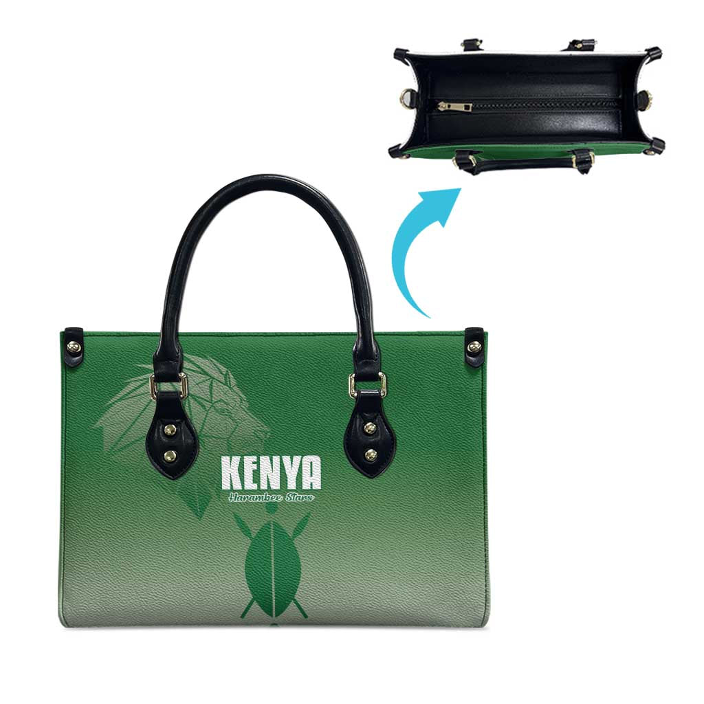 Kenya Football Leather Bag Go Champions Harambee Stars - Wonder Print Shop