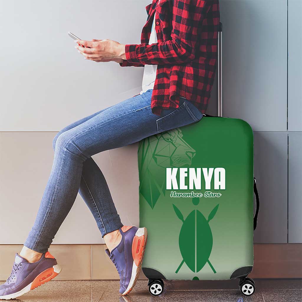 Kenya Football Luggage Cover Go Champions Harambee Stars - Wonder Print Shop