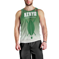 Custom Kenya Football Men Tank Top Go Champions Harambee Stars - Wonder Print Shop
