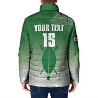 Custom Kenya Football Padded Jacket Go Champions Harambee Stars - Wonder Print Shop