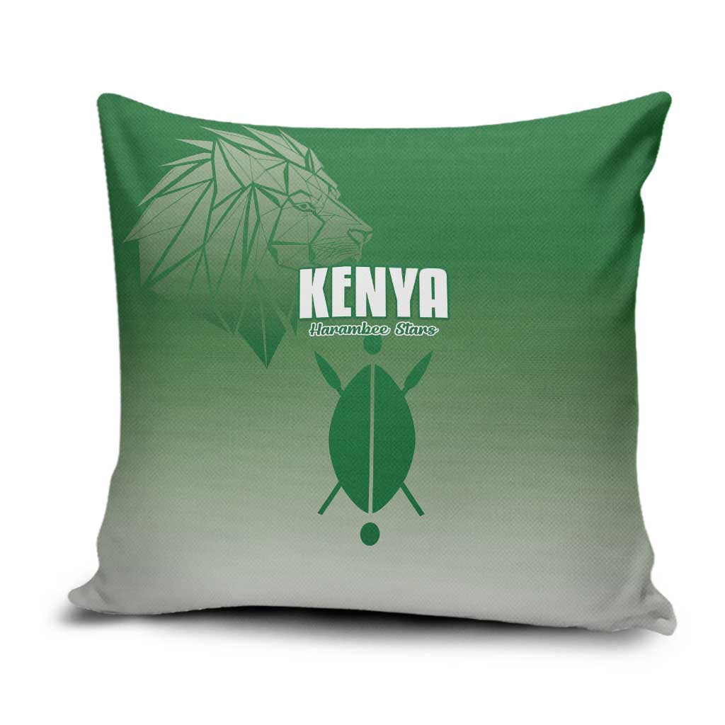 Kenya Football Pillow Cover Go Champions Harambee Stars - Wonder Print Shop