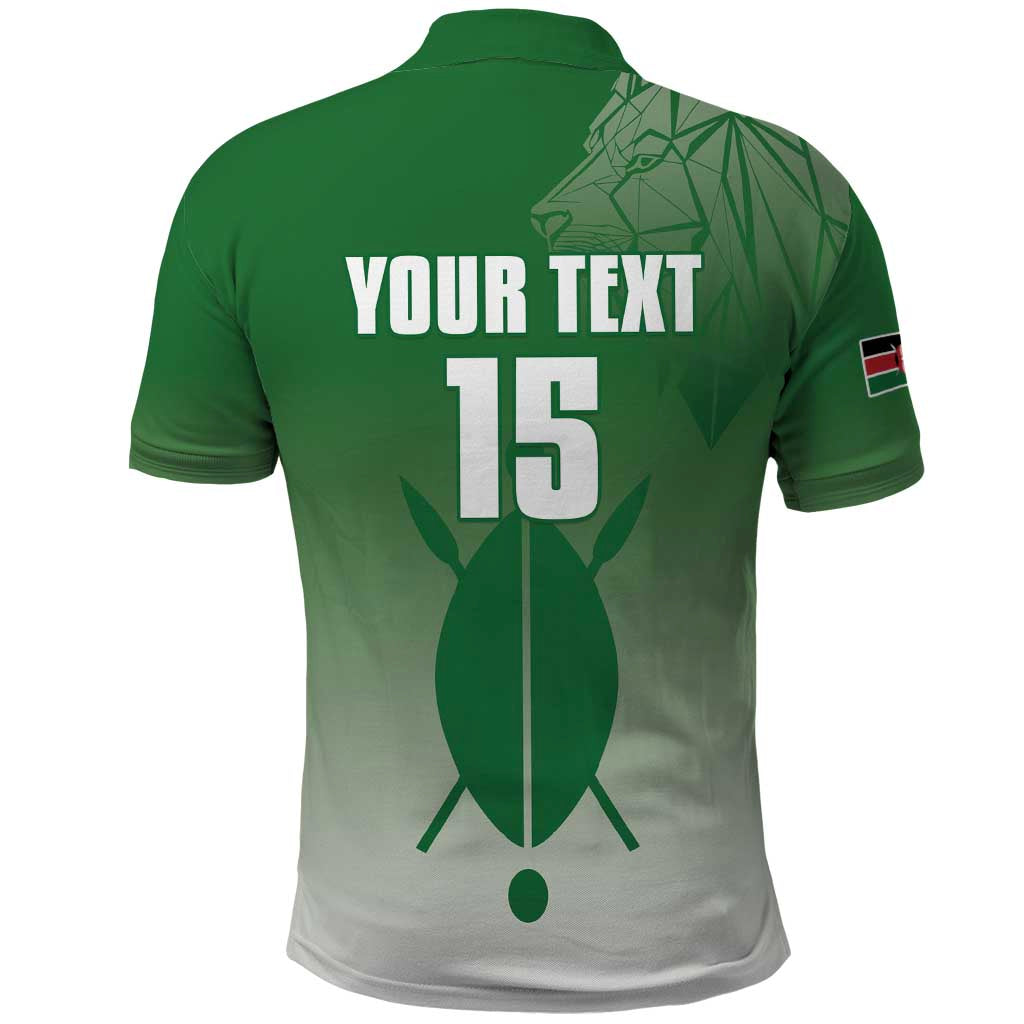 Custom Kenya Football Polo Shirt Go Champions Harambee Stars - Wonder Print Shop