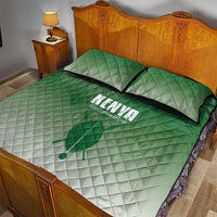 Kenya Football Quilt Bed Set Go Champions Harambee Stars - Wonder Print Shop