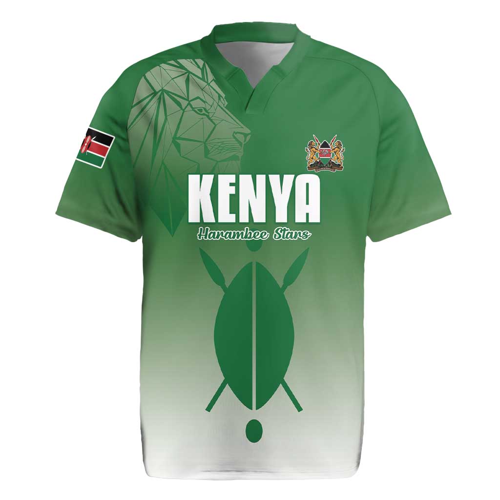 Custom Kenya Football Rugby Jersey Go Champions Harambee Stars - Wonder Print Shop