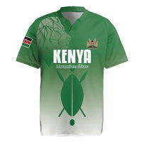 Custom Kenya Football Rugby Jersey Go Champions Harambee Stars - Wonder Print Shop