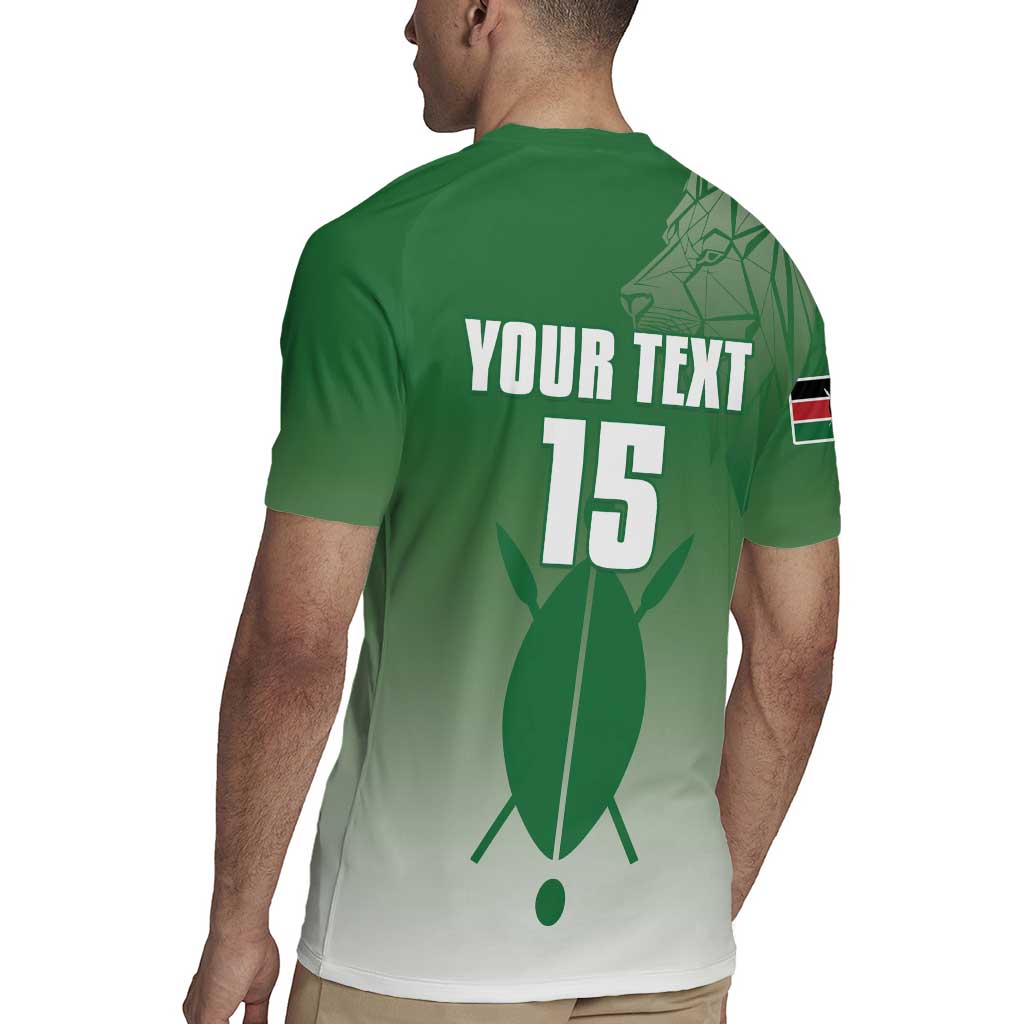 Custom Kenya Football Rugby Jersey Go Champions Harambee Stars - Wonder Print Shop