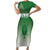 Custom Kenya Football Short Sleeve Bodycon Dress Go Champions Harambee Stars - Wonder Print Shop