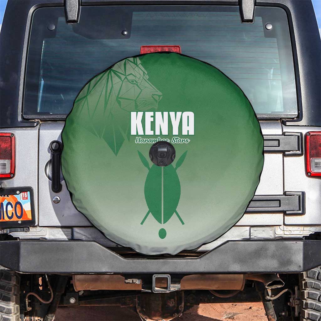 Kenya Football Spare Tire Cover Go Champions Harambee Stars - Wonder Print Shop