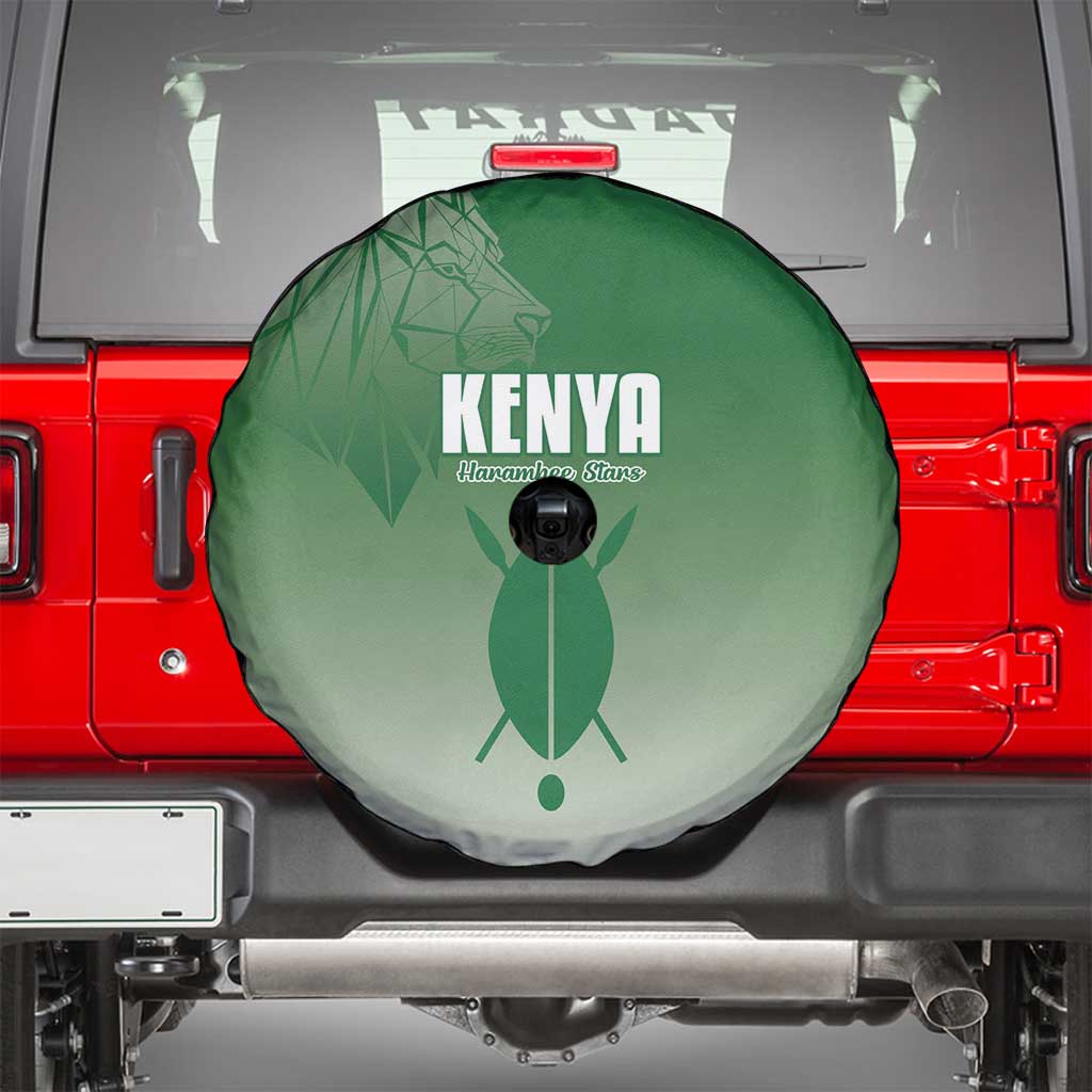 Kenya Football Spare Tire Cover Go Champions Harambee Stars - Wonder Print Shop